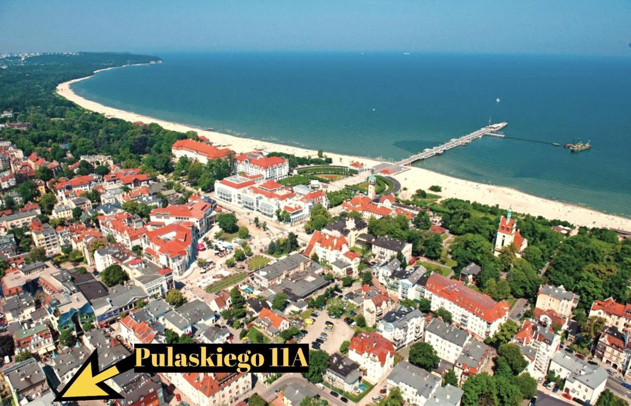 Pulaskiego 11A - Przestronne Apartamenty, Sopot Centrum Экстерьер фото